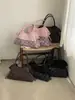 2026 Nuevo Estilo Coreano Bloque de Color Cuadros Bolso de Axila para Mujer Bolso de Hombro Único de Terciopelo Patchwork Gran Capacidad para Viajes Diarios Bolso Tote