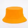 Sombrero de Pescador Doble Cara de Algodón para Adulto Hecho a Medida Sombrero Amarillo de Jardín de Infancia Hecho a Medida Gorra de Béisbol para Niños con LOGOTIPO Bordado Impreso
