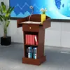 Escritorio para Altavoz Escritorio de Clase Escritorio para Conferencias en Aula Escritorio para Conferencias de Maestro Podio para Discurso del Anfitrión Escritorio de Bienvenida para Sala de Conferencias