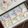 Collar Colgante de Pez con Piedra Ojo de Gato Lindo para Mujer, Nuevo Modelo 2026, Accesorio de Cadena para Clavícula de Lujo Ligero de Nicho