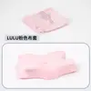 Almohada de Mariposa Amazon Funda de Almohada Tela Lulu Funda de Almohada con Forma de Mariposa Hotel Sencillo Funda para Almohada de Espuma de Memoria de Rebote Lento
