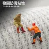 Alfombra de baño de felpa color queso, alfombrilla de suelo absorbente antideslizante de flocado de alta gama, alfombra de felpa para baño, alfombrilla para el pie del inodoro