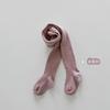 Z373 Pantimedias para Niños Solo Uno Otoño Doble Aguja Pantimedias para Niñas Color Sólido Rayado Pantimedias de Algodón para Bebé