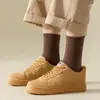 Meias Masculinas Algodão Puro Absorventes de Suor Meia-Calça Média Primavera e Verão Estilo Japonês Meias Versáteis Cintura Meias Esportivas de Basquete Indústria de Meias de Zhuji