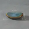 Soporte de Palillos de Cerámica Estilo Japonés Cocido en Horno Reposapalillos Soporte para Cucharas Soporte Público Comercial para Palillos Almohada Creativa para Palillos de Hogar Reposapalillos Configuración de Mesa de Restaurante