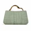 Bolso de Mano Pequeño de PU de Nuevo Estilo Transfronterizo Europeo y Americano, Bolso de Hombro y Cruzado de Moda con Personalidad para la Noche, Venta al por Mayor desde el Fabricante