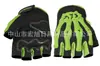 Venta directa de fábrica guantes todoterreno personalizados con protección para articulaciones de hueso de calavera, guantes de verano transpirables de medio dedo para hombres y mujeres