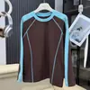 Ropa de punto de estilo de montaña para exteriores, bloques de color, costuras de contraste, nueva temporada Otoño/Invierno, unisex, con capucha, manga larga, forro polar de doble cara, prenda base