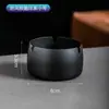 Cenicero de Acero Inoxidable para Uso Comercial en Cafés Internet, Hoteles, Salas de Estar en Casa, Salas de Billar, Salas de Ajedrez y Cartas, Flores de Seda Grabadas, Ver Detalles