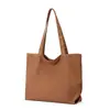 Bolso de Lona de Moda Nueva Primavera 2026 para Mujer, Bolso de Hombro de Gran Capacidad Casual Versátil para Estudiantes y Viajes Diarios