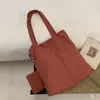 Estilo Ins japonés muji para mujer, nueva bolsa de compras estilo casual, súper ligera, gran capacidad, tela de nailon, bolso de hombro, bolsa de mano