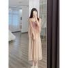 Conjunto de tres piezas de ropa de mujer de verano fina y de alta gama, estilo suave y elegante, estilo nacional chino, traje Hanfu mejorado.