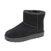 Botas de nieve para mujer 2022 Invierno Versión coreana de las nuevas botas cortas planas cálidas gruesas botas casuales de algodón para mujer al por mayor