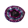 AliExpress Amazon chapéu de roupa para balada chapéu europeu e americano boina chapéu de lantejoula colorido