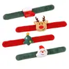 Nuevo Pulsera de Decoraciones Navideñas Círculo Pop Accesorios del Día del Niño Círculo de Parche Lindo Creativo Regalo de Navidad