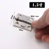 Bisagra de resorte de acero inoxidable cierre automático de puerta bisagra de retorno rebote bisagra pequeña 1 pulgada 1.5 pulgadas 2 pulgadas 3 pulgadas 4 pulgadas