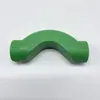 Industria de Tuberías Weixing Codo de Puente PPR Verde para agua D20-D32 Accesorios de Tubería de Suministro de Agua PPR Piezas de Plástico de Fusión en Caliente
