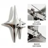 Aleación DIY Broche Estrella Cruz Grande Accesorios para Ropa Bolsas Hebilla Pin Unisex Esquina de Solapa de Traje Broche Decorativo