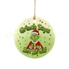 Bestseller Transfronteiriço Sixseven Papai Noel Decorações de Natal em Acrílico Decorações Divertidas de Meme Digital