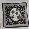 Pañuelo cuadrado estampado de leopardo bufanda coreana femenina de seda versátil pañuelo para el pelo bufanda retro flor de anacardo pañuelo cuadrado pequeño venta al por mayor