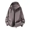 Chaqueta softshell funcional, cálida y cortavientos, transpirable y cómoda, chaqueta de montañismo para hombre