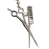 Tijeras de Metal, Peines, Llaveros al por Mayor en Stock para Salones de Belleza y Peluquerías, Llaveros de Herramientas Realistas