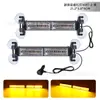 Luz de Advertencia de Alto Brillo para Coche, Luz para Parabrisas Uno a Dos, Luz Estroboscópica Roja y Azul Intermitente Impermeable de 40 LEDs, Luz de Apertura de Carretera