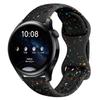Correa de Silicona Perforada con Hebilla de Mariposa Adecuada para Huawei Gt6 5 Samsung Huawei Fit5 Xiaomi Pulsera Transpirable