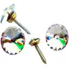 Hebilla de Cristal Autorroscante Satelital Bolso Suave Botones Decorativos Hebilla de Cristal Hebilla de Clavo Accesorios para Sofá