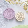 Cabeça de Carimbo de Selo de Cera Série de Personagens Estilo Europeu Noiva de Casamento Selo de Cera Decoração de Casamento Feita à Mão Carimbo de Diário