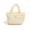 Bolso de Hombro Casual para Viajero Corazón de Niña Coreano Nuevo Nube Burbuja Plisado Bolso Sencillo de Gran Capacidad para Mujeres