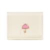 Cartera pequeña con paraguas ~ Cartera coreana sencilla de color sólido para mujer, monedero de PU para estudiante, cartera de mano para mujer