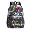 Mochila Escolar Unisex Casual para Viaje, Super Mario Star, Estudiante Joven, Transfronteriza