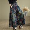 Calças jeans plus size de perna larga, nova chegada, estampada, solta, solta, emagrecedora, casual, combina com tudo, jeans, perna reta, calças largas