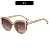 Gafas de sol retro de moda estilo coreano con montura grande nueva, Gafas versátiles con protección UV para mujer, Gafas de moda de celebridad de internet