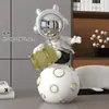 Astronauta cosmonauta porche de entrada de casa mueble bar adorno de escritorio artículo decorativo regalo de inauguración de casa