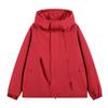 Chaquetas de Exterior para Pareja para Primavera y Otoño 2024, Nuevas Chaquetas Cortavientos Casuales con Capucha Tallas Grandes para Pareja