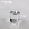 Suporte de Exibição de Bola de Cristal de Vidro Acrílico Transparente para Joias Suporte de Exibição de Ornamentos Esféricos Pérolas Minerais