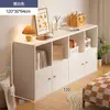Armário estante estante de livros prateleira de chão divisória de sala de estar armário lateral de sofá armário de parede simples estante