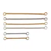 Cadena de Extensión para Collar de Acero Inoxidable, Cadena de Extensión para Pulsera, Cadena de Ajuste Universal para DIY de Collares, Pulseras, Tobilleras