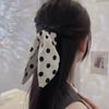 Pinza para coleta de moda con puntos de ola Pinza para el pelo deattendance diaria Pasador de lazo retro Accesorios para el pelo Pinza para el pelo de disco Pinza de tiburón