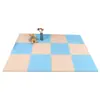 Tapete de Piso de Espuma Empalmable Color Sólido Aislante de Sonido Rompecabezas Sala de Estar Dormitorio 60 Grosor Grande para Niños Tapete de Piso para Bebé Gateo