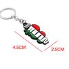 Adequado para Alfa Romeo modificado carro liga de metal dupla face chaveiro pingente em estoque atacado