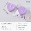 Vela con Forma de Corazón Spot Cera Vegetal Vela Aromática Venta al por Mayor Cumpleaños Propuesta de Matrimonio Calentador Romántico 4 Horas Velita con Forma de Corazón