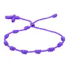 Pulsera de Amistad Popular Cruzada Cuerda de Mano de Amistad Padre-Hijo Hombres Mujeres Jóvenes Año del Zodiaco Cuerda Roja Adorno de Mano de Cruz