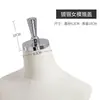 Soporte de Cabezal de Molde Accesorios Tienda de Ropa Tela No Metálico Retro Parte Superior Molde Masculino Tapón Infantil Ropa Cubierta Plana