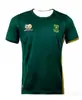 Nova Camisa Nacional de Rugby da África do Sul para Adultos e Crianças, Respirável, Secagem Rápida, Camiseta Esportiva Leve, Camiseta Infantil para Família