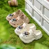(Venta Directa de Fábrica) Zuecos para Niños Niños, Nuevo Modelo Verano 2026, Pantuflas Antideslizantes para Exteriores para Niños Mayores