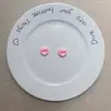 Nuevos Accesorios de Resina con Forma de Corazón Dulce Amor DIY Pegamento de Crema Funda de Teléfono Llavero Clip para Flequillo de Niña Material