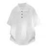 Camisa Polo de Manga Corta para Hombre Estilo Maduro Ligero 2022 Verano Marca de Moda Camiseta de Media Manga Top para Hombre Estilo Coreano Camiseta con Cuello Camisa de Moda